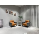 Ver imagem 2 de Sc-2027 Conjunto Internacional Sofá 1,88m com 2 Poltronas Material Ecológico Sala Luxo Conforto Tv