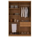 Ver imagem 2 de Guarda Roupa Solteiro Heros 4 Portas Moderna