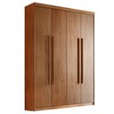 Ver imagem 3 de Guarda Roupa Solteiro Heros 4 Portas Moderna