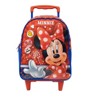 Mochila Infantil com Rodinha Minnie X1 Xeryus