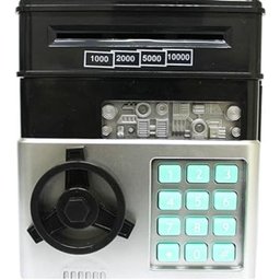 Mini Cofre Eletrônico Digital Senha 4 Dígitos Notas e Moedas - 2
