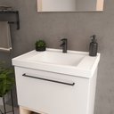 Ver imagem 7 de Gabinete para Banheiro com Cuba e Espelheira Gales 60cm Branco/faia Móveis Bosi