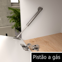 Ver imagem 5 de Gabinete para Banheiro com Cuba e Espelheira Gales 60cm Branco/faia Móveis Bosi