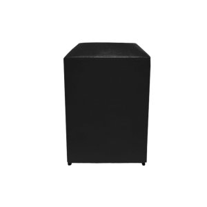 Puff Quadrado Preto