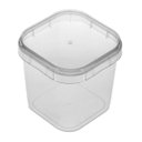 Ver imagem 4 de Potes Quadrados Bolo No Pote Plástico 220ml Lacre - 50 Potinhos Plast