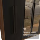 Ver imagem 7 de Guarda-Roupa Casal 6 Portas Batentes com Espelho Saturno Madesa