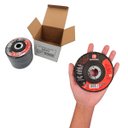 Ver imagem 5 de Kit 10 Discos de Lixa Flap de Fibra 115mm 4” Grão 50