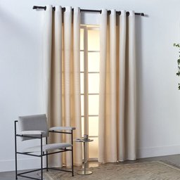 Cortina Corta-luz Barcelona Linho 2,80x1,80m -santista - 2