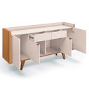 Ver imagem 4 de Buffet Ambiente Melodia Off White Cinamomo - Hb Móveis