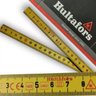 Metro Fibra Sueco Hultafors 2 Metros C/10 Dobras Original - 3