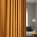 Ver imagem 2 de Kit 5 Barras Perfil Pvc 2 Metros Acabamento para Painel Ripado Slim