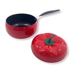 Panela Esmaltada Antiaderente Decorativa Pimenta 1,2lt - 7