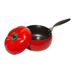 Panela Esmaltada Antiaderente Decorativa Pimenta 1,2lt - 5