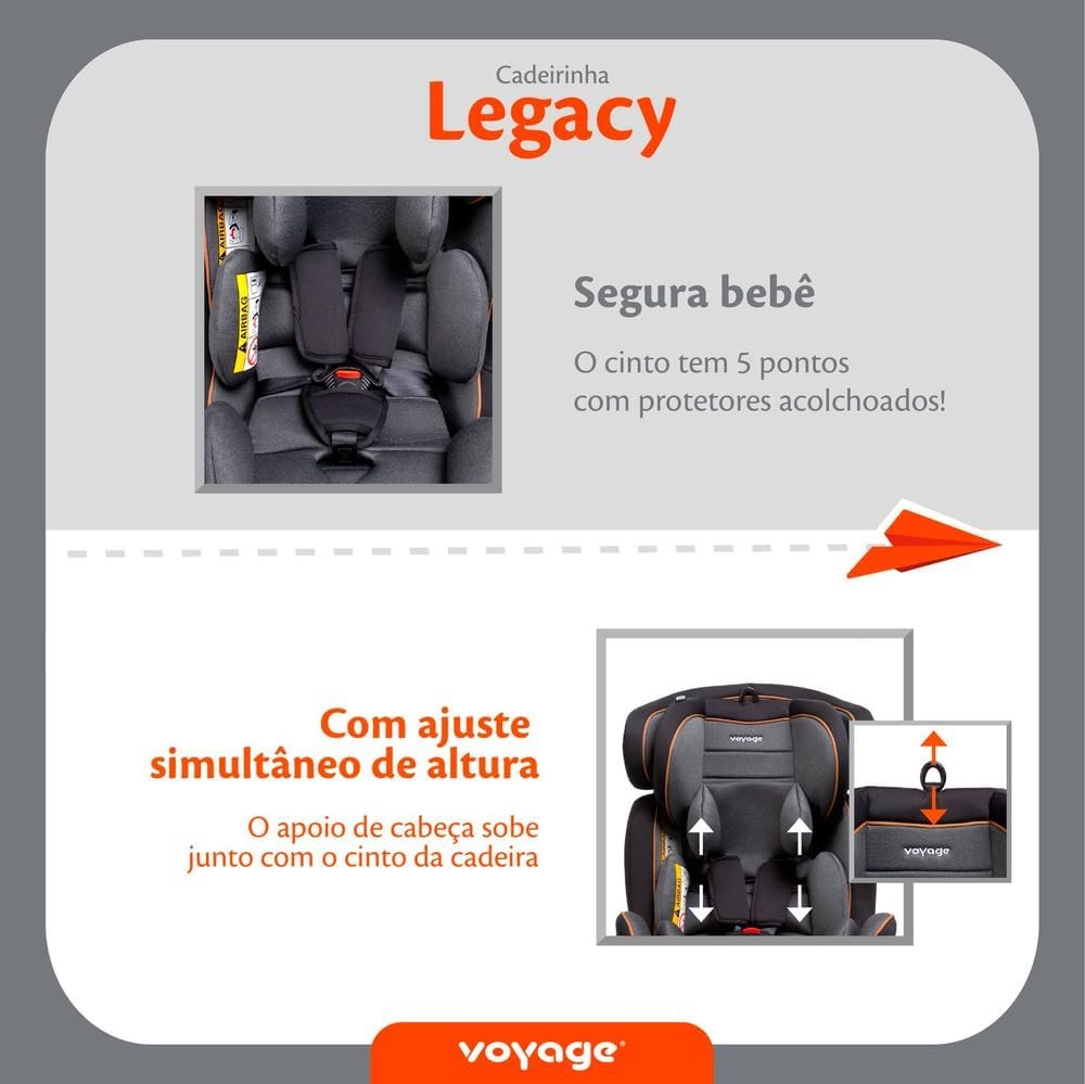Cadeirinha Legacy Voyage - 4