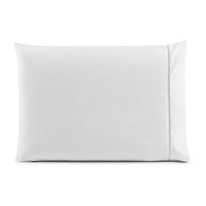 Kit 4 Fronhas 400 Fios Micropercal Ponto Palito:branco