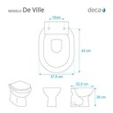 Ver imagem 5 de Assento Sanitário de Ville Verde Degradê para Vaso Deca