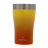 Copo Térmico Arell Tulip 500ml com Tampa Acrílica - Laranja/Amarelo - 2
