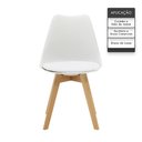 Ver imagem 6 de Kit 4 Cadeiras Saarinen Wood com Estofamento Várias Cores