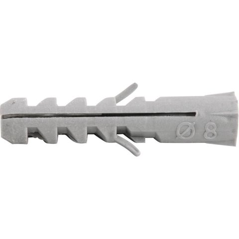 Bucha de Fixação 8 Mm Cartela com 10 Peças Vonder