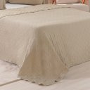 Ver imagem 5 de Kit Colcha Queen Santorini New 240x260cm Linho