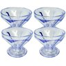 Conj 4 Taça de Sorvete Colegial Sobremesa Acrílico 150ml - 1