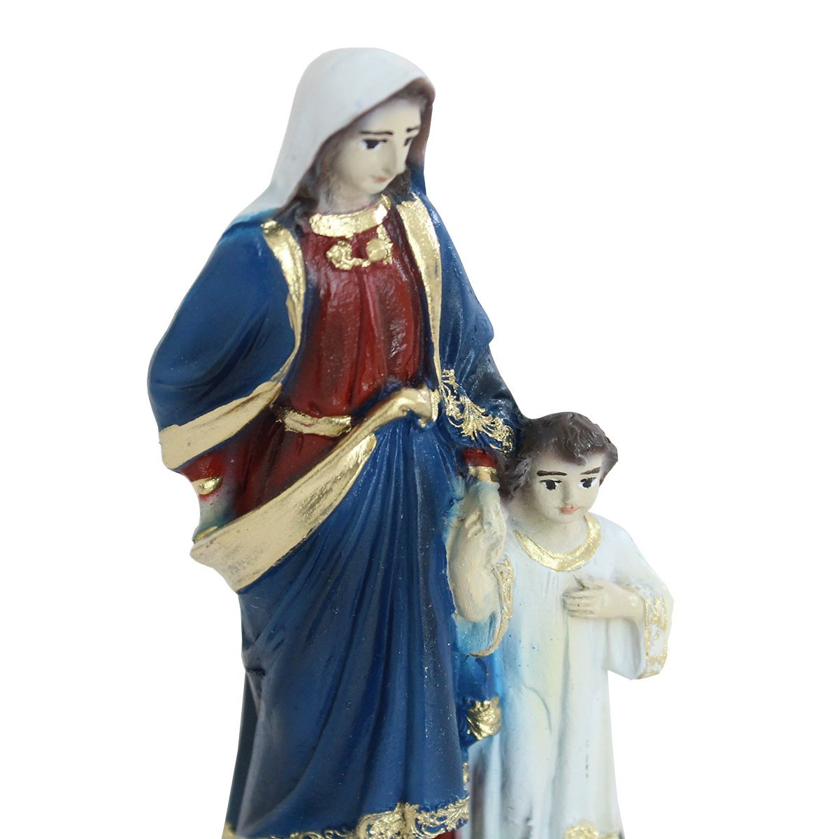 Imagem Nossa Senhora Maria Passa na Frente Resina 12 Cm - 3