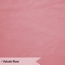 Ver imagem 6 de Kit 2 Cadeiras de Jantar Pétala Estofada Pés Palito Veludo Rosa - Montanaris Decor
