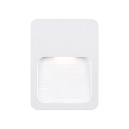 Balizador de Parede Sobrepor Branco 2w 3000k 75lm 120x90x12mm Biv Cristallux - 1