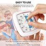 Secura Timer Visual de 60 Minutos para Estudo e Gestão de Tempo (azul e Branco) - 2