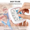 Ver imagem 2 de Secura Timer Visual de 60 Minutos para Estudo e Gestão de Tempo (azul e Branco)