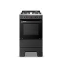 Ver imagem 1 de Fogão Esmaltec 4 Bocas Ideal Pop Mesa de Aço Inox Preto F4isp