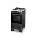 Ver imagem 3 de Fogão Esmaltec 4 Bocas Ideal Pop Mesa de Aço Inox Preto F4isp