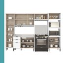 Ver imagem 7 de Armário de Cozinha Completa C Balcão Miami Pulse Carraro Branco