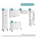 Ver imagem 4 de Armário de Cozinha Completa C Balcão Miami Pulse Carraro Branco