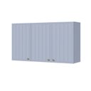 Ver imagem 4 de Armário Aéreo Planejado 3 Portas 120cm Marselha CabeCasa MadeiraOriginals Azul/Sereno