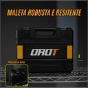 Ver imagem 7 de Chave de Impacto Parafusadeira Furadeira Orot + Jogo Catraca 48pçs