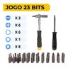 Chave de Impacto Parafusadeira Furadeira Orot + Jogo Catraca 48pçs - 4