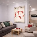 Ver imagem 3 de Quadro Canvas Henri Matisse - a Dança 70x50cm Mold Branca