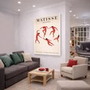 Ver imagem 4 de Quadro Canvas Henri Matisse - a Dança 70x50cm Mold Branca