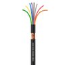 Cabo Manga 8x22 Awg - com Blindagem Preto - 30 Metros - 1