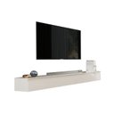 Ver imagem 5 de Rack Suspenso para TV até 75 Polegadas 100% MDF 179,6cm 3 Gavetas Aspen 1.80