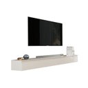 Ver imagem 5 de Rack Suspenso para TV até 75 Polegadas 179,6cm 3 Gavetas Aspen 1.80 Off White
