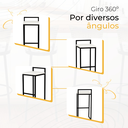 Ver imagem 5 de Kit 3 Banqueta Quadrada Preta para Balcão Ilha Cozinha Gourmet Bancada Piscina Bares Àrea de Lazer