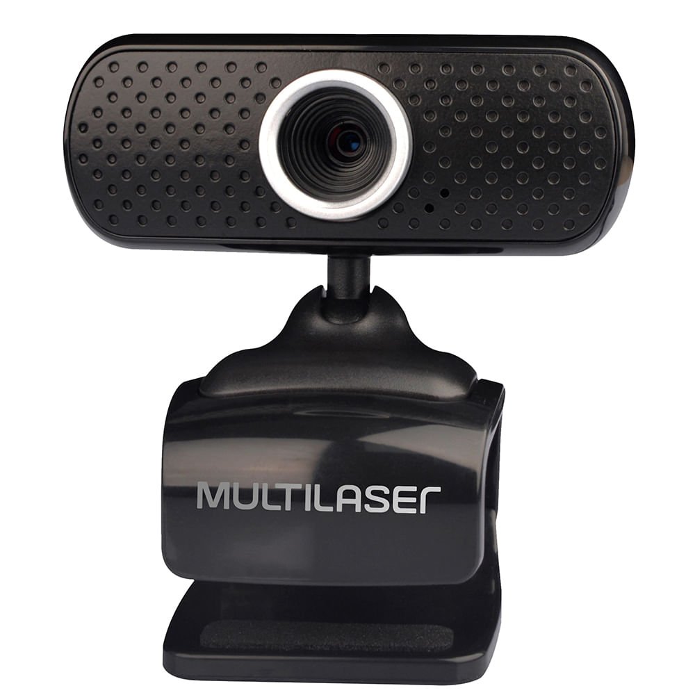 Webcam Standard 480p 30fps Sensor Cmos Microfone Conexão Usb Preto - Wc051 Wc051 Multilaser - 3