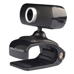 Webcam Standard 480p 30fps Sensor Cmos Microfone Conexão Usb Preto - Wc051 Wc051 Multilaser - 2