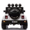 Jipe Infantil Carro Elétrico Jeep Off Road 12v Bang Toys com 2 Motores e Controle Remoto Branco - 3