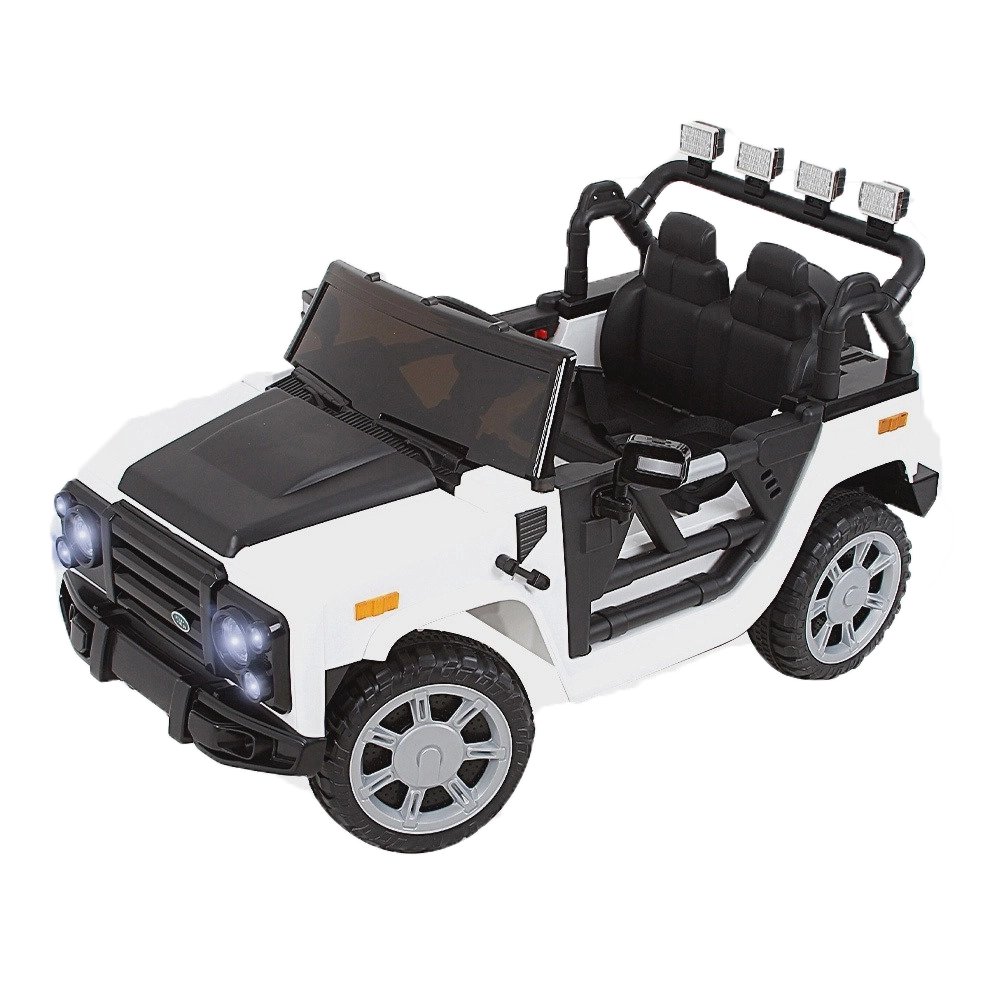 Carro Eletrico Infantil Meninas Controle Luz Som Jeep Rosa