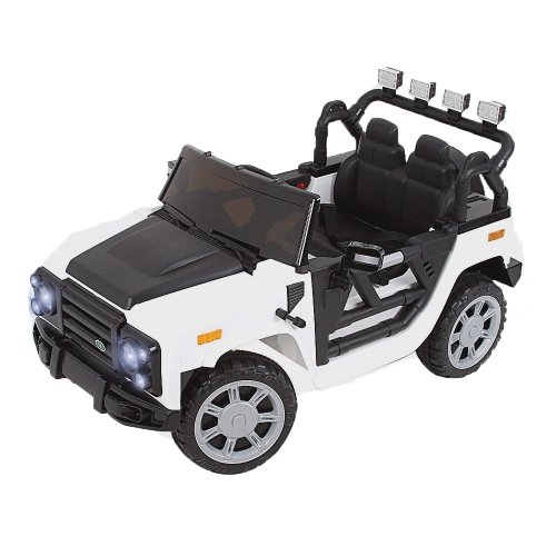 Carro eletrico infantil pickup off road v8 12v com controle remoto