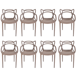 Cadeira Allegra Fendi Top Chairs - Kit com 8 - 1