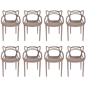 Cadeira Allegra Fendi Top Chairs - Kit com 8